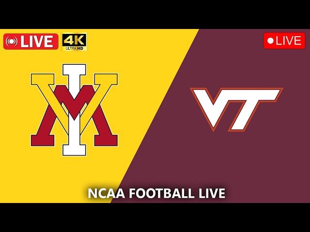 Virginia Tech vs VMI LIVE HD | NCAA College Football WEEK 1 | NCAAF LIVE