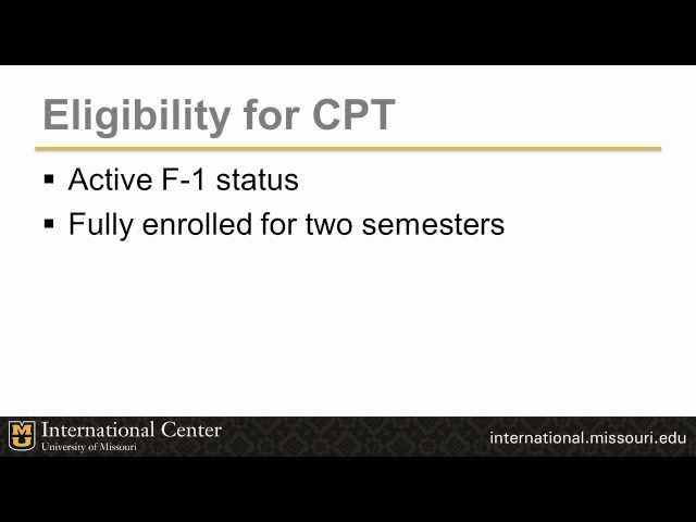 International student workshop: Curricular practical training