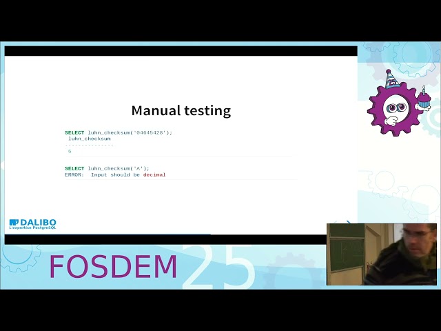 FOSDEM 2025 - Writing Safe PostgreSQL Extensions in Rust : A Practical Guide / Damien Clochard
