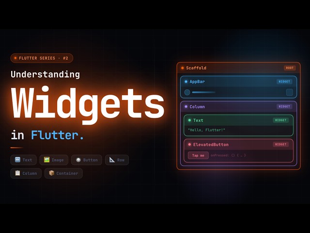 Flutter Widgets: The Foundation You Need to Understand