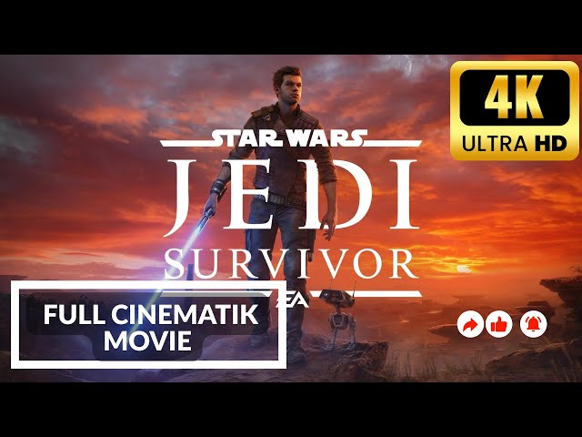 Star Wars Jedi Survivor - Cinematic Gameplay Walkthrough (No Commentary) [4K 60FPS]