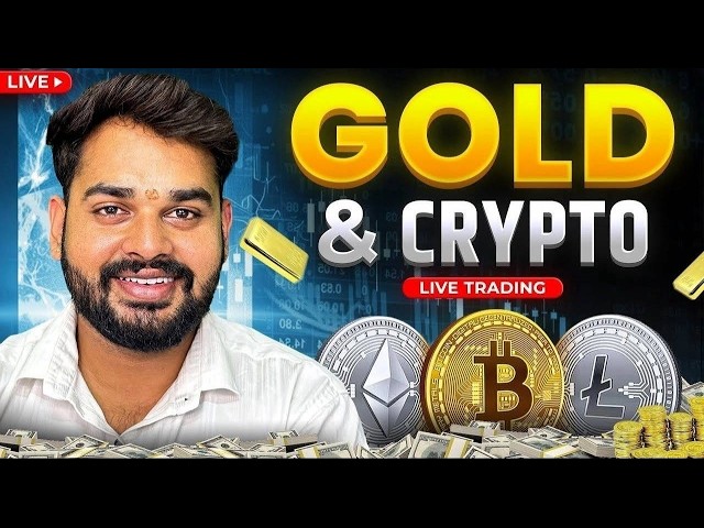 Gold live trading , live Market Analysis for Crypto and Gold | Hindi