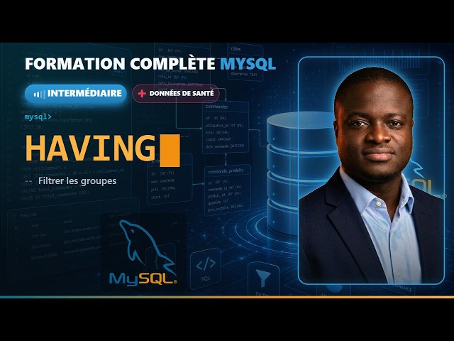 HAVING SQL : filtrer les groupes (le WHERE des agrégats)