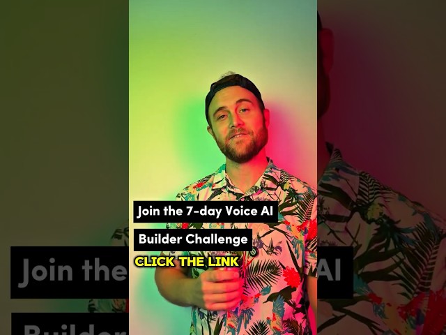 7-day Voice AI Build Challenge