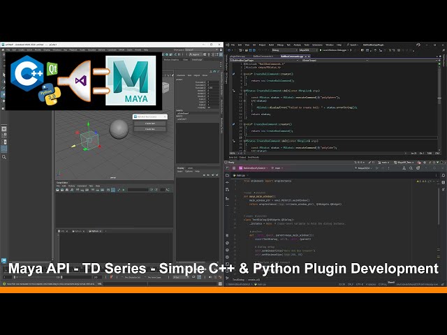 Maya API - TD Series :: Simple C++ & Python Plugin Development
