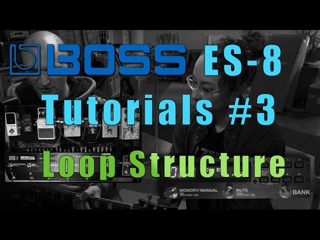 Boss ES-8 Tutorials - Part 3 - Loop Structure