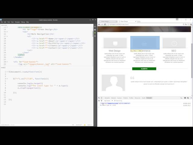 jQuery Tutorial for Beginners #18 - The Event Object in jQuery