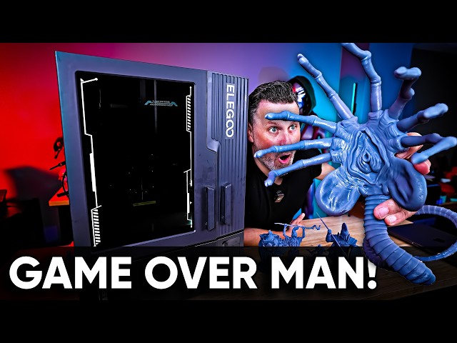 This Resin 3D Printer is HUGE!!! Elegoo Jupiter 2 - First Look