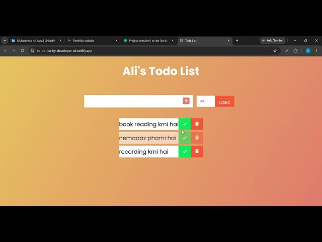 Todo List