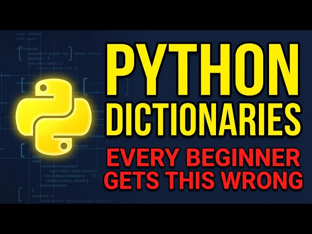 Lists vs Dictionaries in Python | Why Beginners Get This Wrong
