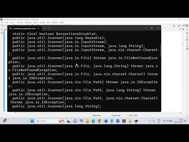 User Input in Java using Scanner Class