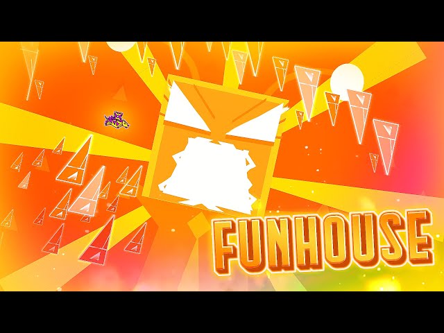 "FUNHOUSE" by rafer [All Coins] | Geometry Dash 2.2