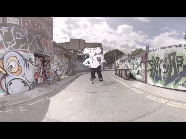 2D Animation into 360 Video - Thesis Project