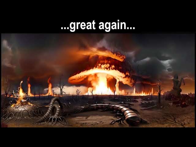 ...great again...  A small Dystopia in 360 - Made in Virtual Reality - Some Visuals include  AI