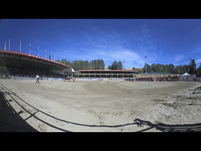 360 VR Ladies Barrel Racing at the 2017 Cloverdale Rodeo​