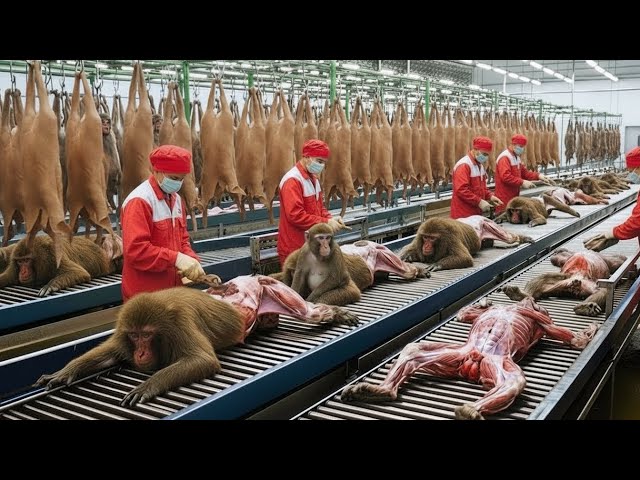 Inside the Monkey-Pattern Leather Factory | Full Process From Raw Material to Luxury Bags