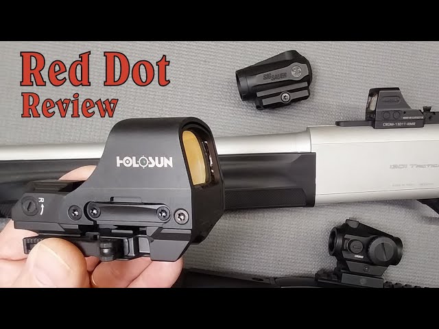 Beginners Guide to Ten Excellent Red Dot Sights for Rifles - Carbines & Shotguns
