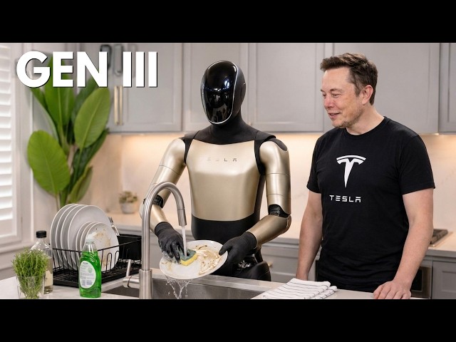 Optimus Gen 3 en 10 Minutos: Lo Que Musk No Te Contó del Robot Más Ambicioso de Tesla