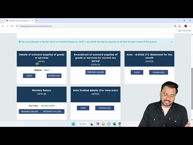 S5 8 GSTR 1 & GSTR 1A Amendments