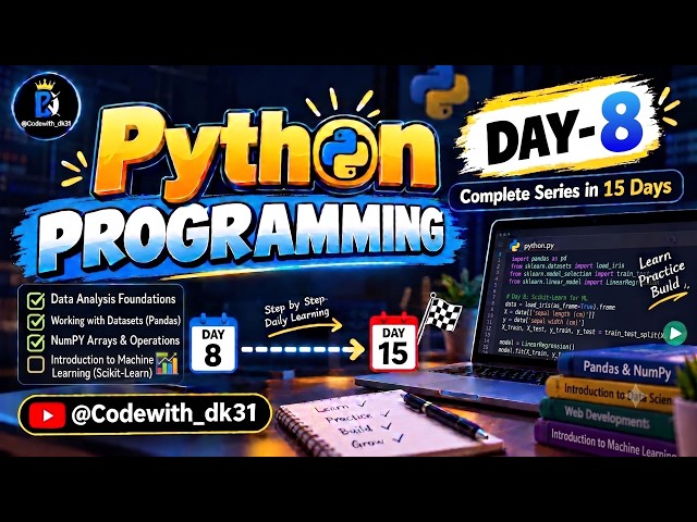 Day 8 Modules packages Automation