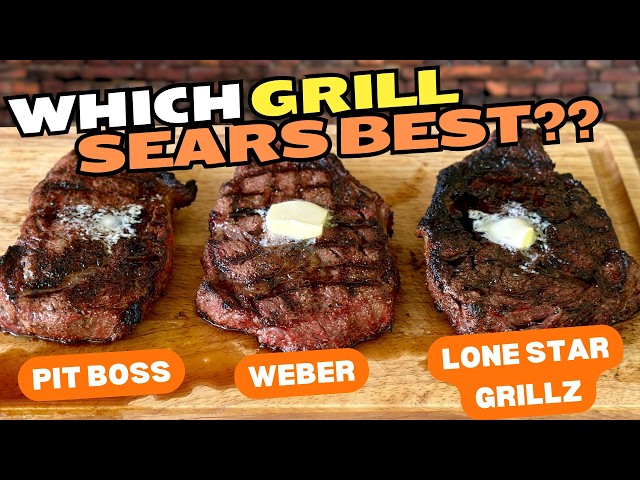 Which Pellet Grill SEARS the BEST?  Testing Seared Steaks on 3 Different Pellet Grills to FIND OUT!