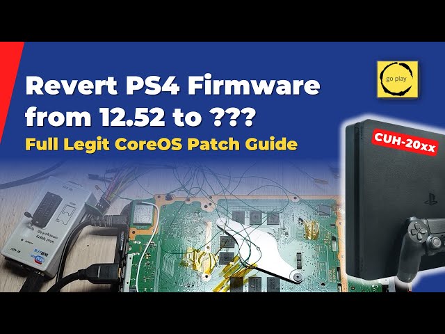 Tutorial para revertir PS4: Guía completa y legítima del parche CoreOS