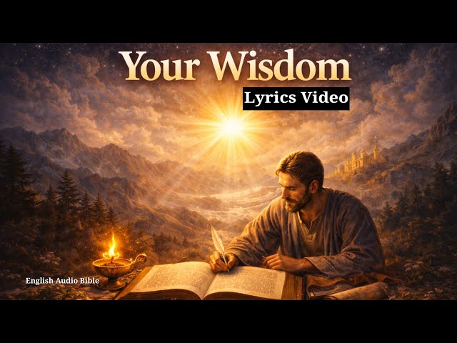 Your Wisdom (Lyrics Video) - English Audio Bible