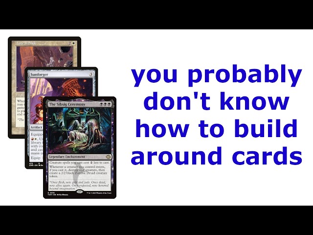 The Two Rules for Making a Successful "Hidden Commander" Deck