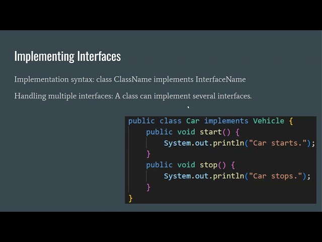 Introduction to Interfaces in Java