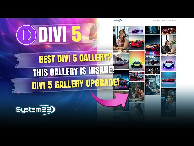 Divi 5 Masonry Gallery Tutorial – Is Divi Supreme the BEST Gallery?