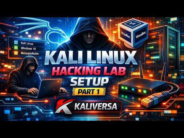 Setting up a hacking lab using Kali Linux part -1 