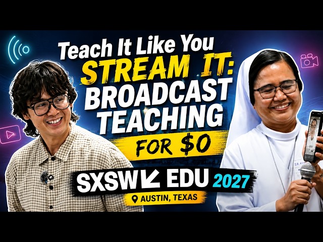 Teach It Like You Stream It — SXSW EDU 2027 Pitch | Dr. E (Numberbender)