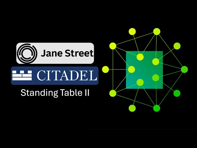 Citadel Quant Interview Question | Standing Table II
