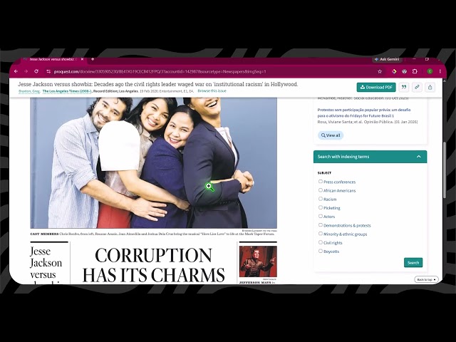 How to Use ProQuest's Digital Los Angeles Times | BC Library Tutorial
