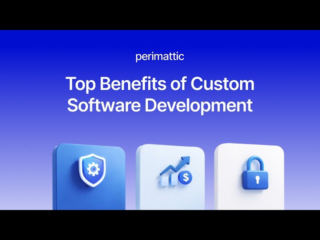Top Benefits of Custom Software Development