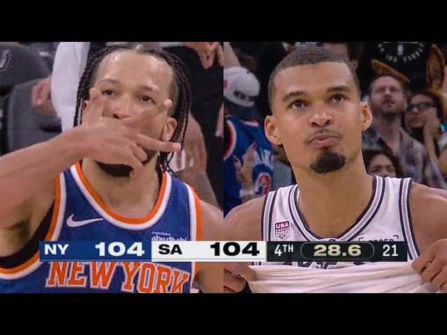 Final 5:59 INSANE ENDING #3 Knicks vs #2 Spurs Game 2 of the NBA Finals | June 5, 2026