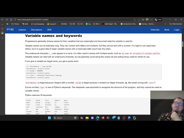 CIS 298 - Python Programming - Winter 2026 - Variables, Conditionals, and Functions