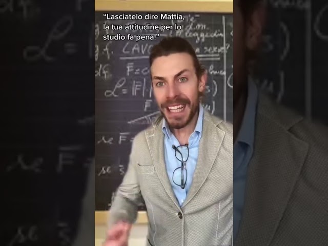 SINCERITÀ A SCUOLA parte1❗️ #scuola #ironia #comicità #sincerità #alunno #studente #prof #classe