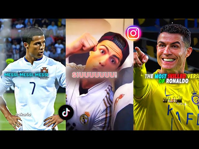 Best Cristiano Ronaldo Edits | Skills, Fails, Goals (#184) | Ronaldo TikTok Compilation