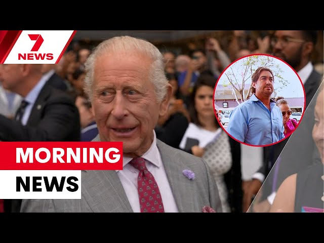 King Charles talks about his cancer battle; Matt Wright will spend Christmas behind bars | 7NEWS