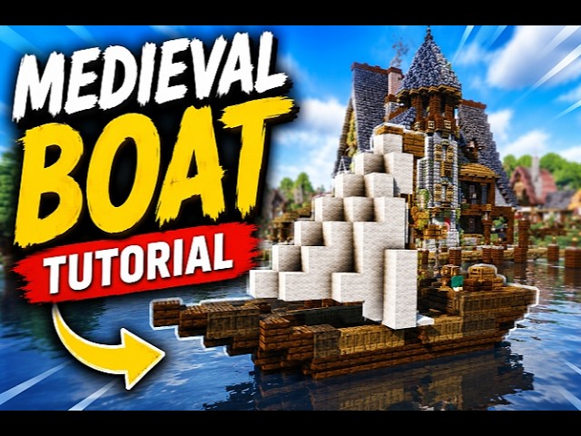 STOP Building Ugly Minecraft Boats! Build This Instead...