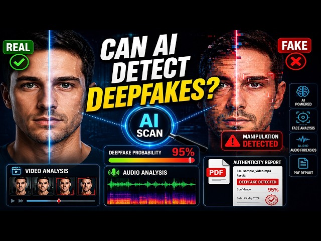 Can AI Detect Deepfakes? Best Final Year College Project | Full Source Code with Thesis & Reports