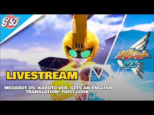 Medarot DS: Kabuto Ver. English Translation (DS) | Livestream