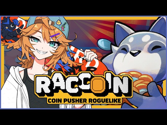 【RACCOIN: COIN PUSHER ROGUELIKE】gambling for kids【Dokibird】