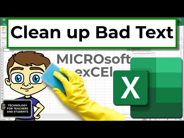 Excel Functions to Help Fix Bad Text