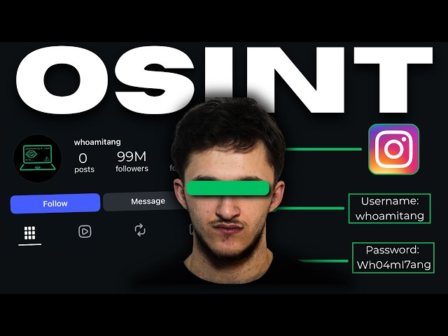 How Hackers Find Anyone's Info From Just Their Instagram...