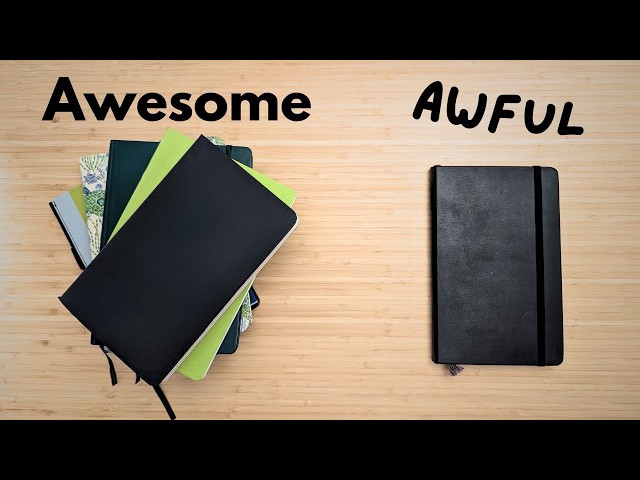 Moleskine Sucks. These 5 Notebooks Are Way Better...