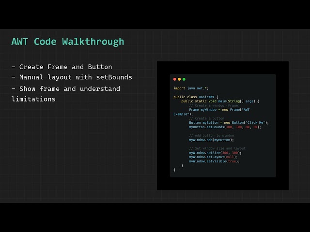 Learn Java Swing | JFrame, JButton, JTextField, ActionListener & Building a Desktop Application