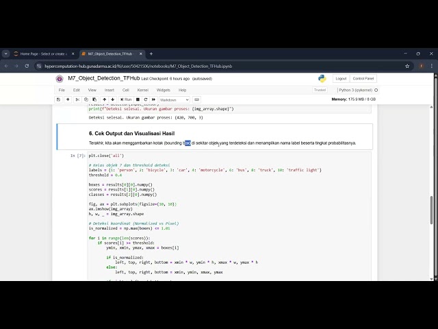 Object Detection with Tensorflow Hub (EfficientDet)