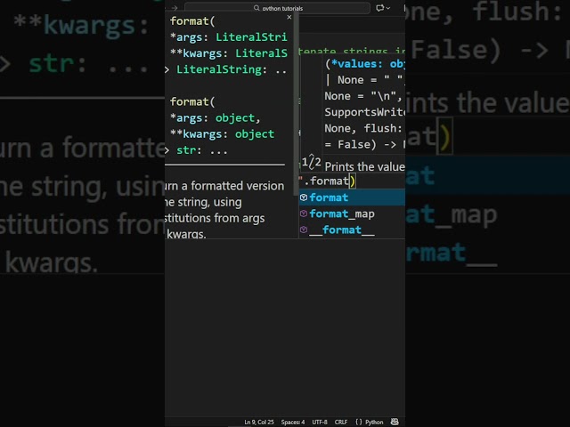 3 ways to concatenate string in python#01 #60SecPython #machinelearning #python #stringconcatenation